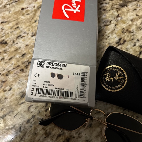 ray-ban hexagonal sunglasses - Picture 3 of 3